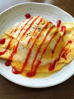 簡単ふわとろオムライス❤️-レシピのメイン写真