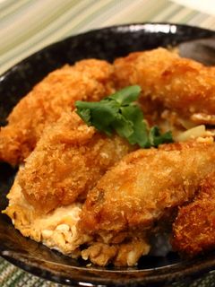 牡蠣とじ丼♪-レシピのメイン写真