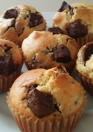 トリュフの余りで簡単チョコチーズマフィン-レシピのメイン写真