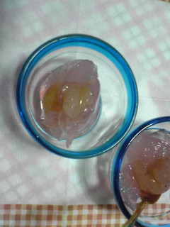 巨峰の赤ワイン寒天ゼリー-レシピのメイン写真