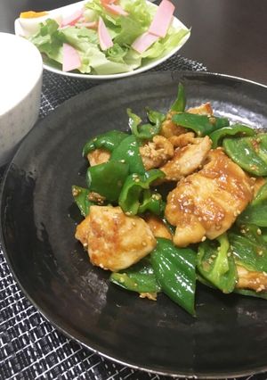 節約☆鶏胸肉とピーマンのオイスター炒め-レシピのメイン写真