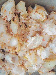 鶏キムチ炒飯-レシピのメイン写真