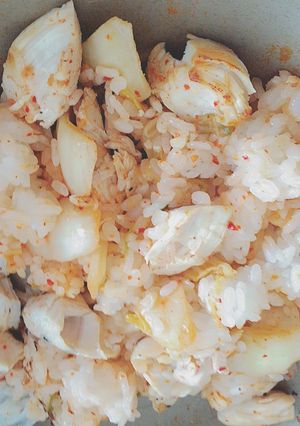 鶏キムチ炒飯-レシピのメイン写真