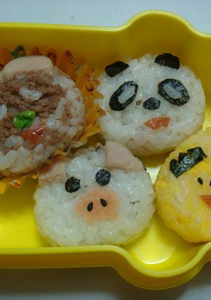 動物おにぎりシリーズ！-レシピのメイン写真