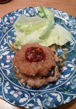 和風大根おろしがけ豆腐ハンバーグ-レシピのメイン写真