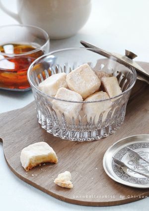 感動食感♡米粉のスノーボールクッキー!-レシピのメイン写真