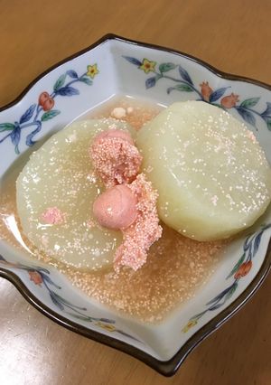 たらこあんのふろふき大根-レシピのメイン写真