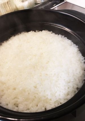 簡単 つやつや 土鍋でごはん-レシピのメイン写真