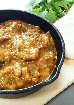 簡単本格!!牛すじ肉のとろとろカレー-レシピのメイン写真