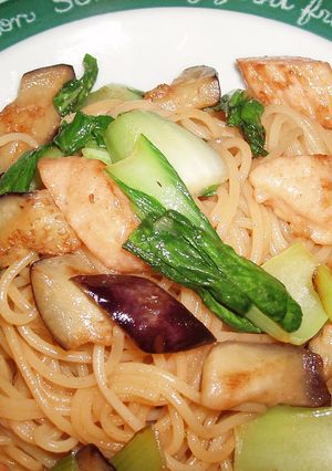 ミートスティック リンクスで和風パスタ-レシピのメイン写真