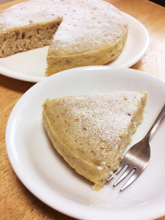 炊飯器で作るふわふわバナナケーキ!!-レシピのメイン写真