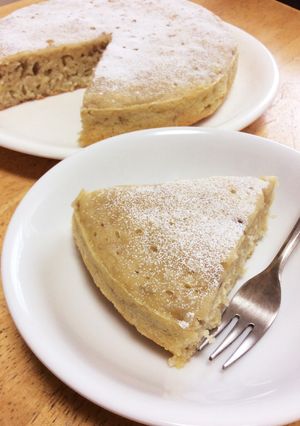 炊飯器で作るふわふわバナナケーキ！！-レシピのメイン写真