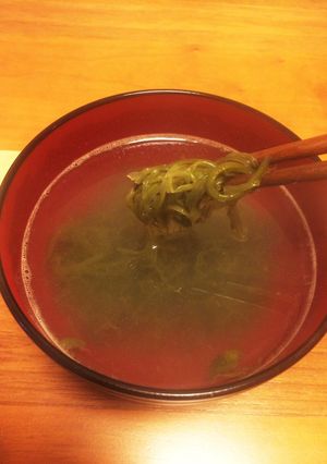 超時短！めかぶのすまし汁-レシピのメイン写真