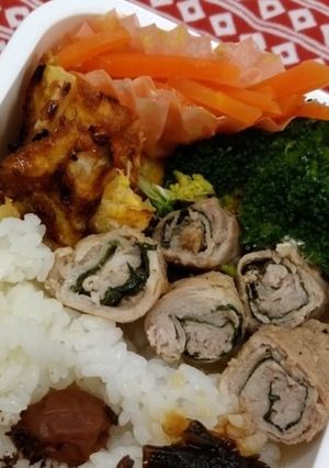 ワンルームご飯★シソ豚肉巻き-レシピのメイン写真