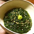 生青のりのあっさり煮