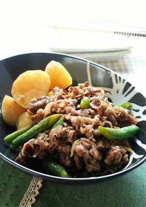 牛肉とじゃがいもの炒め煮-レシピのメイン写真