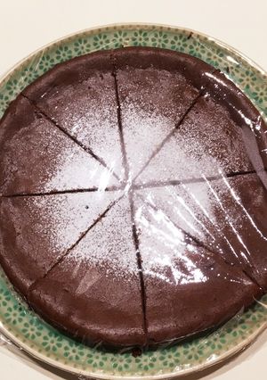 濃厚チョコケーキ♡生クリームなしで！-レシピのメイン写真