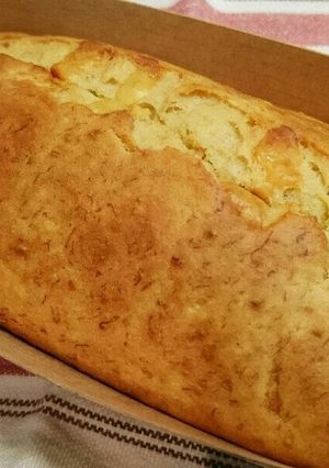 バナナとチーズのパウンドケーキ-レシピのメイン写真