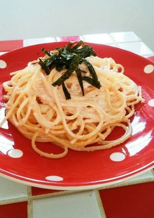 たらこクリームパスタ♪-レシピのメイン写真