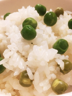 春!グリーンピースご飯♪-レシピのメイン写真