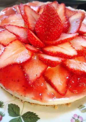 いちごのレアチーズケーキ-レシピのメイン写真