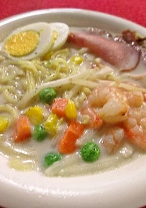 王将ラーメンパック豚骨で♬美味ちゃんぽん-レシピのメイン写真
