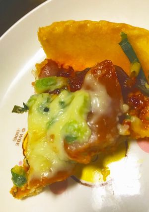 パイ皿ピザ-レシピのメイン写真