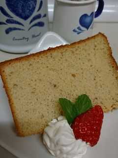 ☆イチゴカルピスシフォンケーキ^^☆-レシピのメイン写真