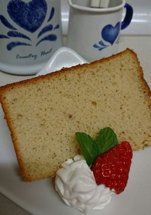 ☆イチゴカルピスシフォンケーキ＾＾☆-レシピのメイン写真