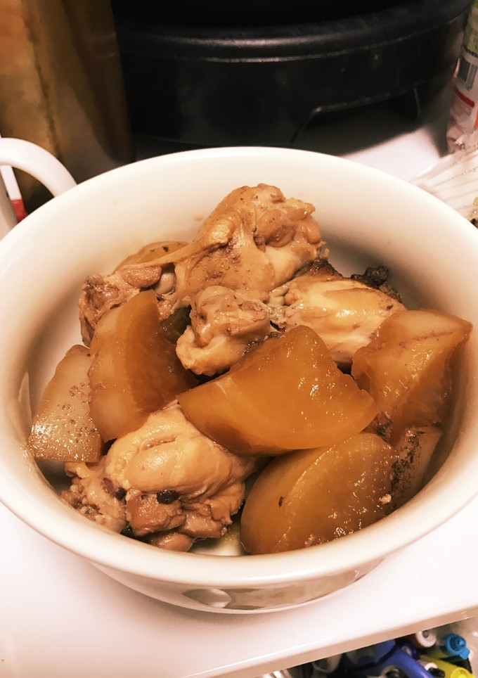 炊飯器で！大根と手羽元の角煮風。-レシピのメイン写真