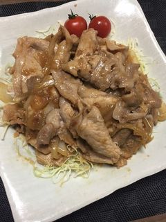 生姜焼き-レシピのメイン写真
