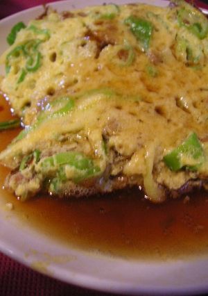 ネギ納豆のあんかけ玉子焼き-レシピのメイン写真