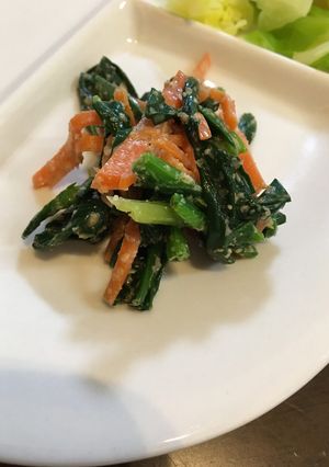 ほうれん草のゴマヨネーズ和え-レシピのメイン写真