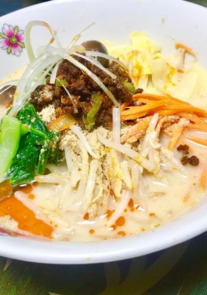 野菜たっぷり豆乳坦々麺-レシピのメイン写真