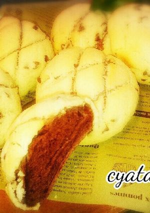 チョコチップメロンパン-レシピのメイン写真