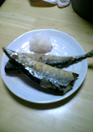 シンプルに!さんまの塩焼き♪-レシピのメイン写真