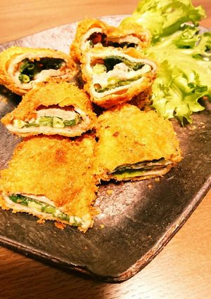 豚肉の大葉チーズ巻きフライ-レシピのメイン写真