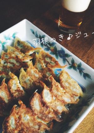 野菜たっぷり♪羽根つき餃子-レシピのメイン写真