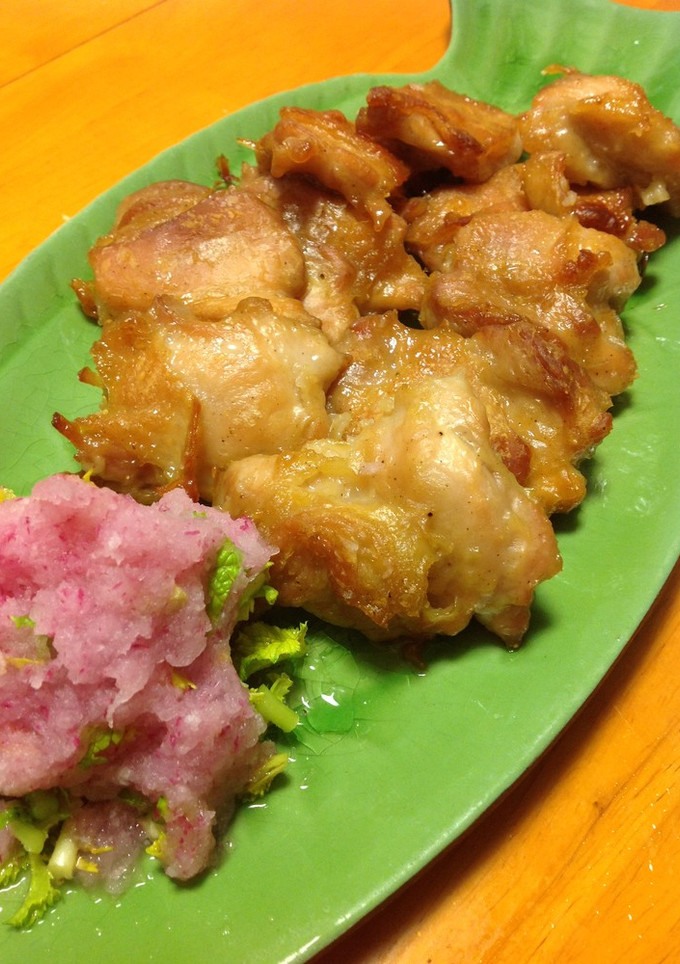 大根下ろしで鶏の唐揚げをサッパリと♡-レシピのメイン写真