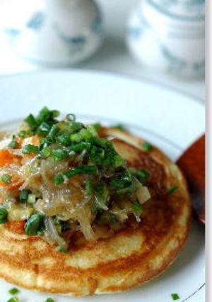 ホットケーキミックスの中華あんかけ-レシピのメイン写真