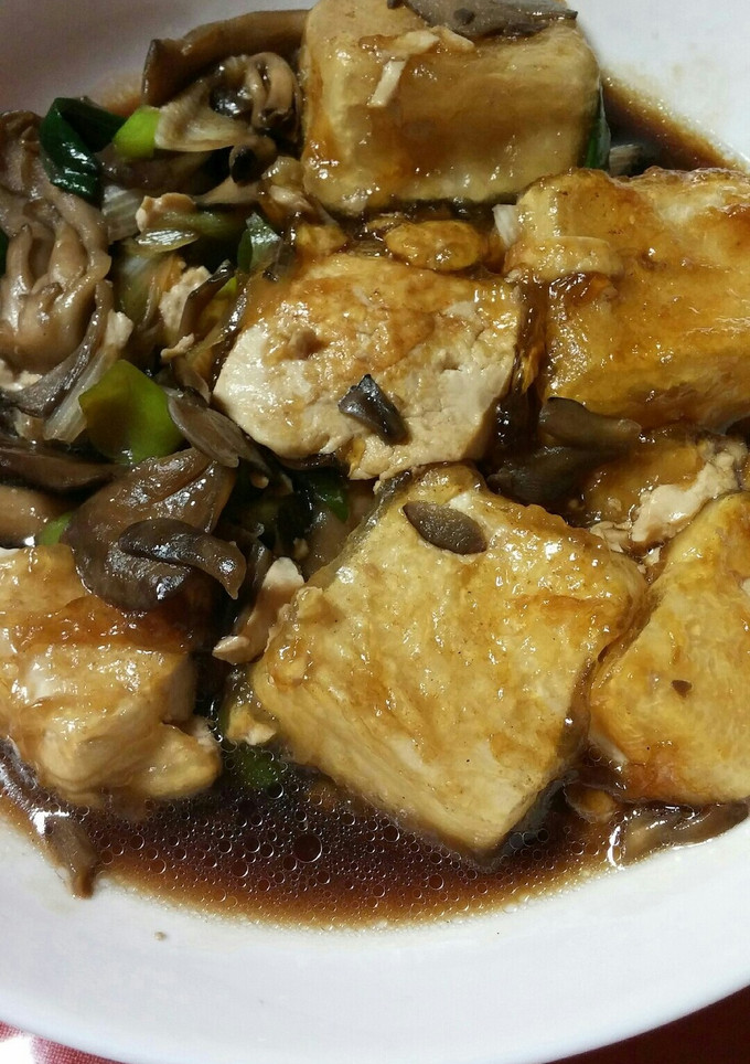 豆腐と舞茸のヘルシー炒め-レシピのメイン写真
