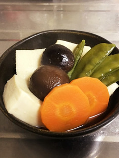 高野豆腐としいたけの煮物-レシピのメイン写真