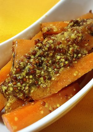 焼いたにんじんの粒マスタード漬け-レシピのメイン写真