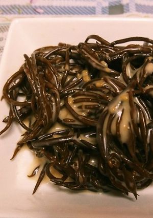 旨ウマ♪湯通し生ひじきゴマドレ和えサラダ-レシピのメイン写真