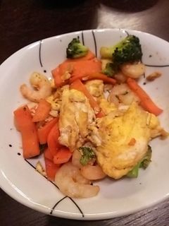 エビとブロッコリーのオイスターソース炒め-レシピのメイン写真