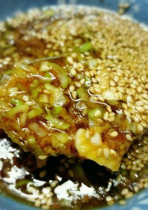 ネギとにんにくの醤油ダレ-レシピのメイン写真