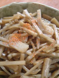 れんこん・ごぼうのきんぴら-レシピのメイン写真