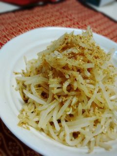 簡単に味が決まる焼肉のタレ♪もやしナムル-レシピのメイン写真