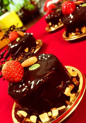 つやつやグラサージュのチョコムース-レシピのメイン写真