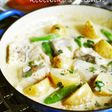 タラと小芋の粒マスタード・クリーム煮